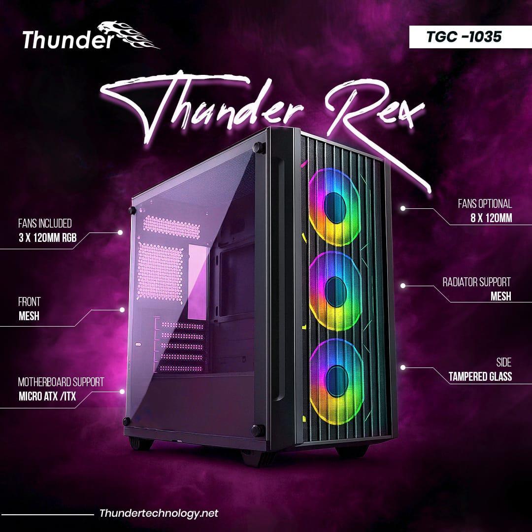 Thunder Casing Rex 3 Infinity Fan mATX Thunder Casing Rex 3 Infinity Fan mATX